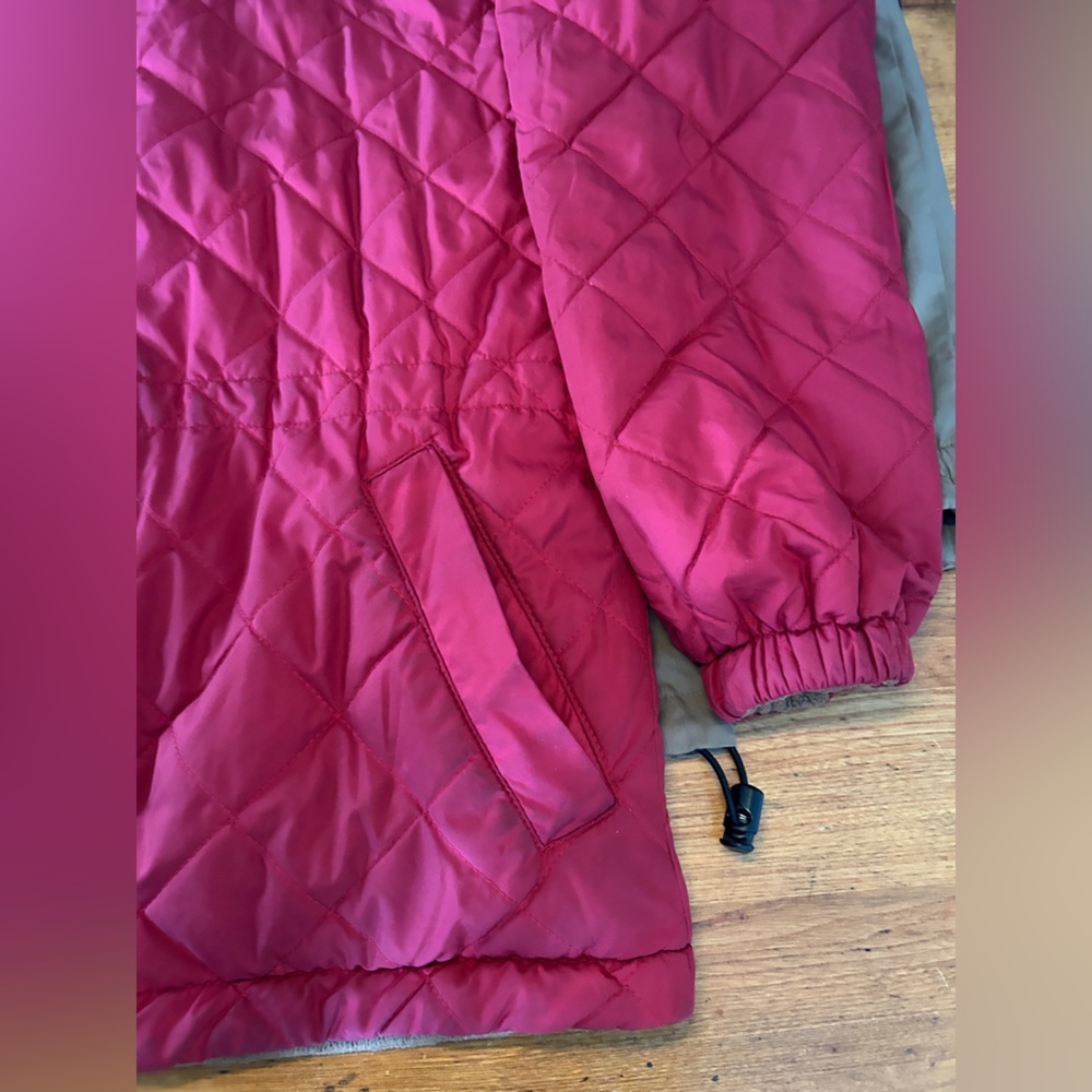 Vintage L.L Bean 3-in-1 Shell Jacket With Reversible Fleece Liner Coat Medium - Picture 11 of 12
